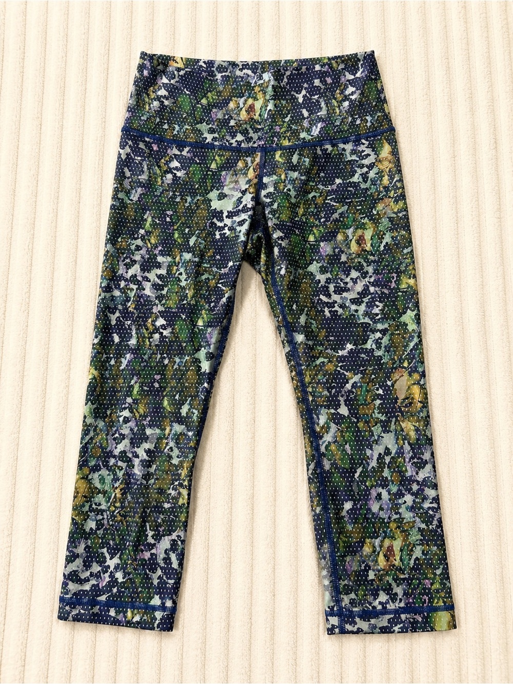 lululemon athletica Floral Capri Leggings